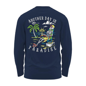 Camiseta de manga larga Another Day in Paradise Tropical Beach - Product Image 1
