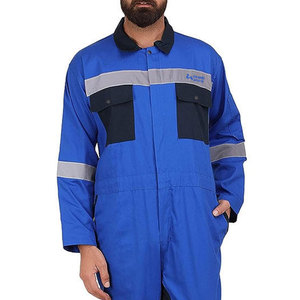 Combinaison de travail professionnelle unisexe, design supérieur, respirante, de haute qualité, coton/polyester, service OEM - Product Image 4