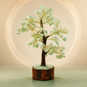 Green Jade Agate Money Tree Gemstone Carved Home Decoration Golden Wire Feng Shui Desk <b>Ornament</b> Wholesale Maharashtra Decorative - Product Image 1