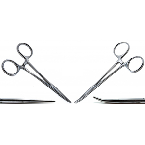 Hémostat chirurgical multi-usage en acier courbé de 5,5 pouces avec verrouillage, alimentation manuelle, garantie de 3 ans pour usage médical - Product Image 4