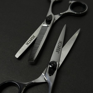 High Precision Trimming Texturizing Tools Lightweight Easy To Use Premium Quality Adjustable Screw <b>Barber</b> Scissor <b>Sets</b> - Product Image 6