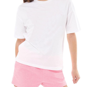 Ensemble décontracté 2 pièces pour femme, t-shirt et short, qualité supérieure, 100 % coton, écologique, imperméable et séchage rapide - Product Image 2