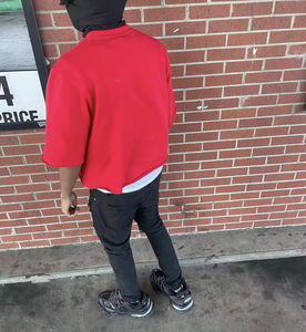 T-shirt Boxy Personnalisé 100% Coton pour Homme, Impression DTG Graphique, 300 g/m², Effet Délavé au Soleil et Lavage Acide - Product Image 5