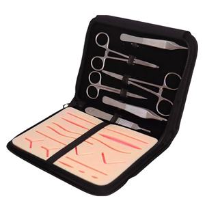 Kit de sutures chirurgicales en acier inoxydable avec coussinet de suture en silicone réutilisable pour étudiants, en vente à bas prix - Product Image 5