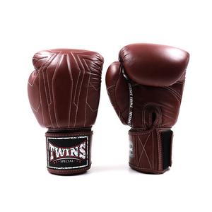 Guantes de Boxeo Profesionales de Alta Calidad con Agarre, Nuevo Diseño, Cuero Genuino, Guantes de Sparring Twins con Forro Alto - Product Image 1