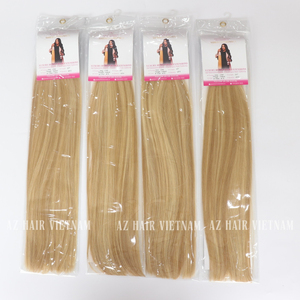 ผมต่อจากผมจริง Remy 100% ต่อผมจริงปลายแบนสองชั้นจัดเรียงตามหนังศีรษะ - Product Image 6