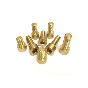 Tornillo CH de Latón de Alta Calidad, Fijación Roscada Duradera para Herrajes Eléctricos, Piezas Mecánicas y Aplicaciones Industriales - Product Image 1