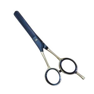 Tijeras de Peluquería Profesionales de Acero Inoxidable con Punta Afilada para Diestros, 28 Dientes, Mango Mediano, Reutilizables - Product Image 2