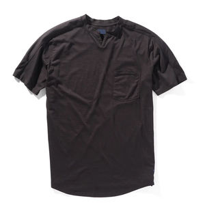 เสื้อยืดคอกลมผู้ชายแฟชั่นใหม่คุณภาพสูง สีพื้น สามารถเลือกสีได้ ระบายอากาศ แห้งเร็ว ใส่สบายแบบลำลอง - Product Image 5