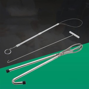 Farm Animal Veterinary Midwifery Tools Kit Pig Rope <b>Hook</b> Plier Stainless Steel Equipment for Delivery - Product Image 2