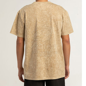 Camisetas de Verano para Hombre, Estilo Casual, Tela Suave, Lavado Ácido, para Moda Urbana - Product Image 4