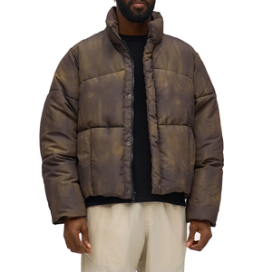 <b>Top</b> Quality Mens <b>Bubble</b> Puffer Jacket ODM Service 2026 Bulk Supply Custom Branding Stylish Warm Winter Wear - Product Image 1