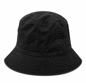 Sombrero de Pescador Unisex Plegable con Estampado de Mezclilla Rosa, Protección Solar Informal para Uso en la Playa y al Aire Libre - Product Image 6