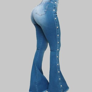 Pantalon de survêtement 100% Coton Respirant Doux Ample à Jambes Larges Droites en Maille de Coton Surdimensionné et Respirant, En Vente - Product Image 2