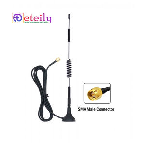 Antena Magnética de Resorte Eteily Technologies S18 ET-5G10M-1L3-SMS-S18 5G 10dBi con Conector Macho y Cable RG174, Fabricada en India - Product Image 1