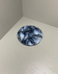 Posavasos de mármol hechos a mano de último diseño, acabado suave, Interior de cocina, artesanía única de la India - Product Image 1