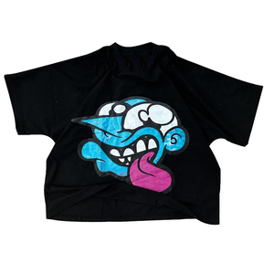 เสื้อยืดคอตตอน 100% ทรงครอปพอดีตัวสำหรับผู้ชาย พิมพ์ลายกราฟิกแบบ DTG บนผ้าเฟรนช์เทอร์รี่ แขนสั้น - Product Image 6