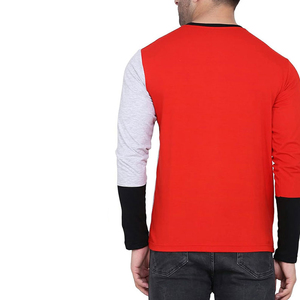 เสื้อสเวตเชิ้ตคอกลมสีแดงสดสำหรับผู้ชาย แขนยาว สวมใส่สบาย เหมาะสำหรับฤดูหนาวและฤดูใบไม้ร่วง - Product Image 4