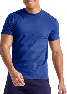 T-shirt pour homme en polyester écologique de qualité supérieure, léger, respirant, à séchage rapide, vêtements de sport décontractés, manches courtes, tee-shirt de performance - Product Image 3