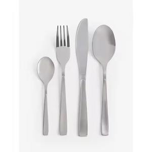 Ensemble de couverts en acier inoxydable de style moderne, couverts de table pour la cuisine, service de buffet d'hôtel - Product Image 6