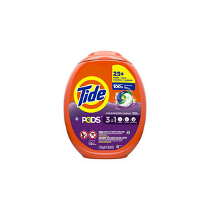 Liquide de lavage écologique de qualité Tides / Détergent à lessive Tides / Nouveau stock de capsules Tide COLOR 3 en 1, 30 capsules de lessive en cartons - Product Image 1