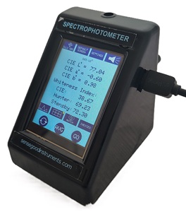 Colorimètre portable de haute précision CIE Lab DE DL Da DB, spectrophotomètre, laboratoire industriel, OBM, 1 an - Product Image 1