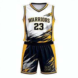 Conjunto de Uniformes de Baloncesto de Alta Calidad con Logotipo Personalizado para Equipos, Ropa Deportiva de Baloncesto que Absorbe la Humedad - Product Image 1