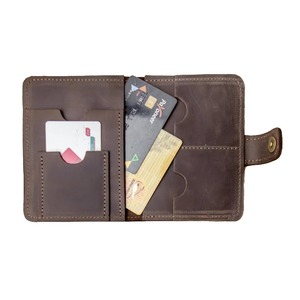 Genuine Leather <b>Passport</b> Holder RFID Blocking Travel <b>Wallet</b> Full Grain Leather <b>Passport</b> Cover Wholesale Supplier LPH-0334 - Product Image 4
