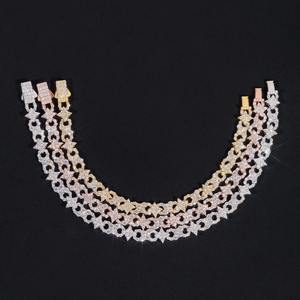 กำไลข้อมือเพชรโมอิสซาไนต์แฮนด์เมดขายดีที่สุด เครื่องประดับแฟชั่นหรูหรา หินสังเคราะห์จากห้องปฏิบัติการ มีจำหน่ายในราคาที่ดีที่สุด - Product Image 2