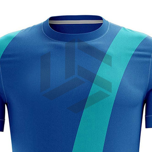 Wholesale Price Football Soccer Jersey Sublimated Print Short Sleeve Crew Neck Soft <b>Polyester</b> Lightweight Men <b>T</b> <b>Shirts</b> - Product Image 3