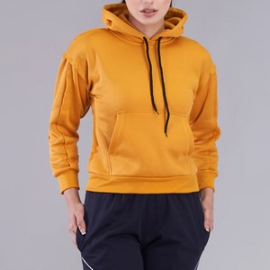 เสื้อฮู้ดดี้ผู้หญิงไซส์ใหญ่ ผ้าฝ้าย 100% คุณภาพสูง ขายดีที่สุด สำหรับฤดูหนาว รับผลิตแบบ ODM พิมพ์โลโก้ตามสั่ง - Product Image 6