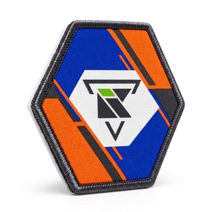 Wholesale Sublimation Patches Custom Printed Badges Vibrant Colors Detailed Artwork Durable Fabric <b>Apparel</b> <b>Accessories</b> OEM - Product Image 6
