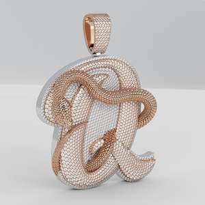 Collier pendentif serpent plaqué or 18 carats avec micro-pavé brillant, bijoux hip-hop pour hommes et femmes - Product Image 5
