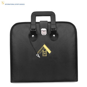 High Performance Leather <b>Masonic</b> Regalia Soft <b>Case</b> Professional Storage Durable Eco-Friendly In Wholesale Price - Product Image 1