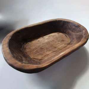 Ensemble de bols à servir en bois d'acacia de 7 pouces, vaisselle naturelle pour la cuisine, pour salade, soupe, céréales, fruits, bol en bois artisanal - Product Image 5