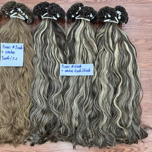 Extensions de cheveux vietnamiennes à prix de gros, kératine, pointe en U, très haute qualité, couleur personnalisable - Product Image 3