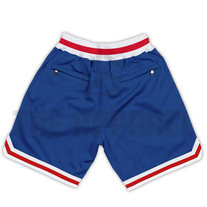 Pantalones Cortos Deportivos de Lona y Malla para Hombre, Estilo Casual, Personalizados OEM, Transpirables, de Secado Rápido, para Verano, Gimnasio y Baloncesto - Product Image 6