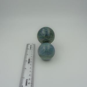 Esfera de Cristal de Aguamarina Natural Chakralume, Bola de Piedra Preciosa Azul Pulida a Mano para Meditación, Reiki, Sanación Energética de Chakras, Decoración - Product Image 5