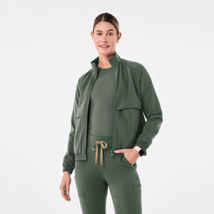 Uniformes Médicos de Verano e Invierno, Chaqueta Clásica de Manga Larga Personalizada, Uniforme de Enfermera, Chaquetas Médicas, Uniforme de Laboratorio para Mujer - Product Image 6
