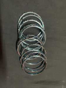 Glossy Jelly <b>Bangles</b> Set <b>Glass</b> Angel Model Crystal <b>Bangle</b> Resin Crafts - Product Image 4