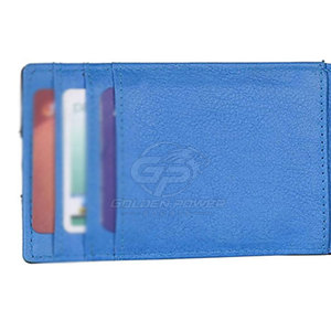 Cartera de Cuero Genuino Premium para Hombre, Diseño Clásico Delgado con Múltiples Ranuras para Tarjetas, Cierre Abierto y Diseño Elegante - Product Image 5