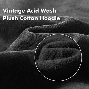 Sudadera con Capucha Lavada al Ácido al Por Mayor, Mejores Diseños, Ligeras, Colores Personalizados - Product Image 5