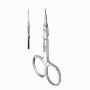 Ciseaux à cuticules courbés et affûtés pour manucure russe, lames de ciseaux à ongles, soin des ongles, ciseaux à cuticules 31 Type 1 zebra - Product Image 1