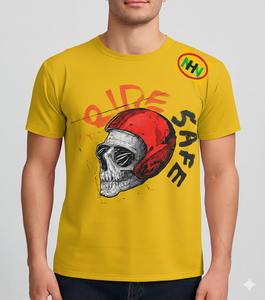 T-shirt unisexe personnalisé en coton 100% respirant, grande taille, avec impression frontale et logo, vente en gros - Product Image 2