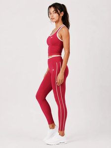 High Quality Slim Fit Women's Leggings Professional Manufacturer's New Arrival Mid Casual Spandex Material Custom Breathable - Product Image 2