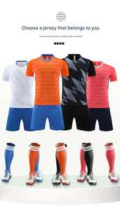 Conjunto de Entrenamiento de Fútbol Personalizado, Uniforme Deportivo para Club de Fútbol, Camiseta de Alta Calidad, Uniformes de Fútbol - Product Image 6