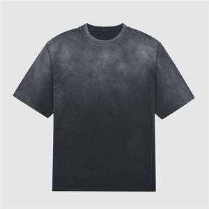Quality Custom Logo Front Heavy Weight <b>Men's</b> Formal O-Neck T-<b>Shirts</b> 100% Cotton 300GSM Oversized <b>Leopard</b> <b>Print</b> - Product Image 1