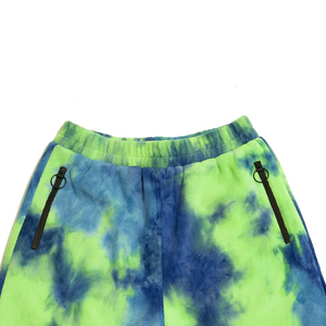 Shorts de sport pour hommes à séchage rapide, tie-dye, avec logo personnalisé, respirants et décontractés – Nouveauté très prisée - Product Image 3