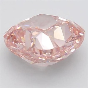 Diamant rose fantaisie de 1,00 à 5,00 carats, taille coussin, cultivé en laboratoire, certifié VVS VS, diamant rose synthétique pour bague de fiançailles - Product Image 2