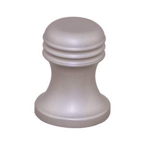 Poignée cylindrique rainurée en aluminium, design Mavix, laiton doré, or rose, noir mat, marron mat, acier inoxydable, silvery peacock - Product Image 6
